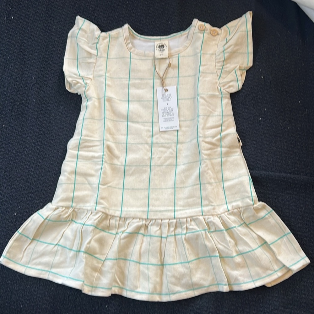 Window pane dress